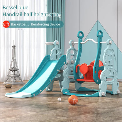 Hot Selling Indoor Playground Equipment HDPE/PE Material Sliding Slide Swing Set Playhouse Combination for Daycare Baby Play Good Vibrations