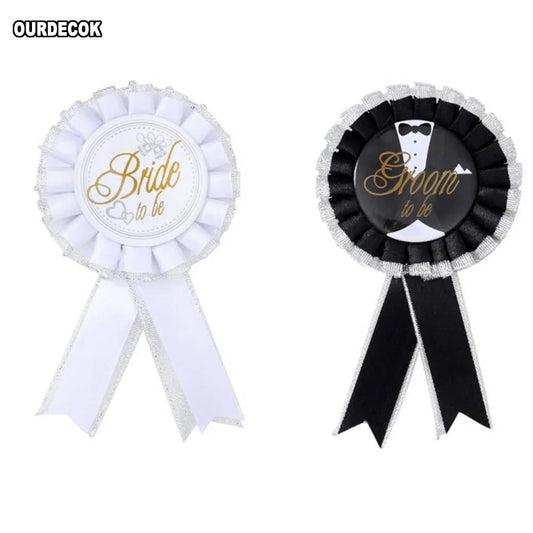 Broom To Be Badge Rosette For Hen Night Bachelorette Party Wedding Party Cloth Accessory Beautiful Style Hot Sale Good Vibrations
