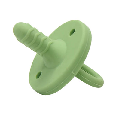 TYRY.HU Baby Newborn Soft Food Silicone Nipple Infant Safe Circle Type Nipples Toddler Pacifier Kids Teether Toy For Boy Girls Good Vibrations