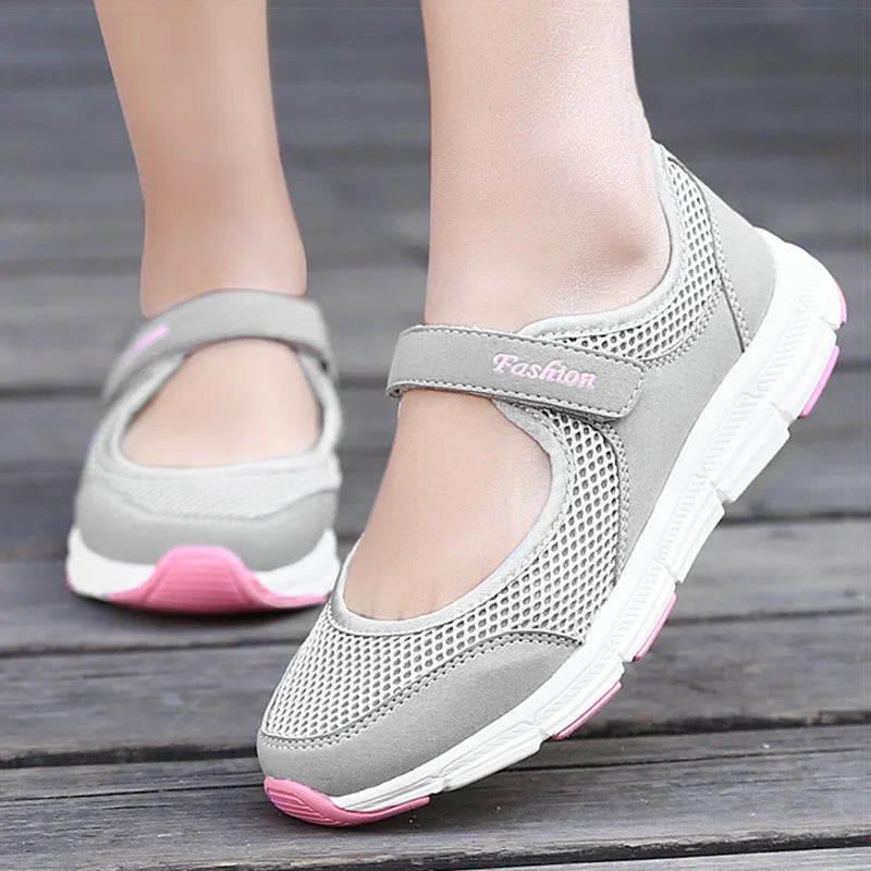 Women Shoes Breathable Vulcanized Shoes White Zapatillas Mujer Super Light Women Casual Shoes Sneakers Woman Footwear Women Flat Good Vibrations