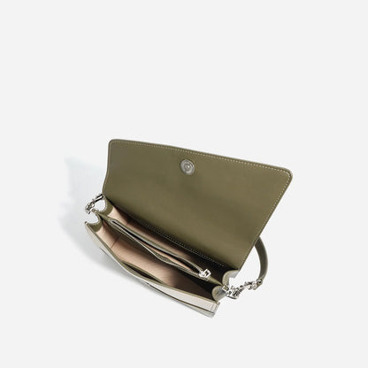 New Geometric Color Blocking Small square Bag 2024 Minimalist Color Blocking Single Shoulder Crossbody Versatile Underarm Bag Good Vibrations