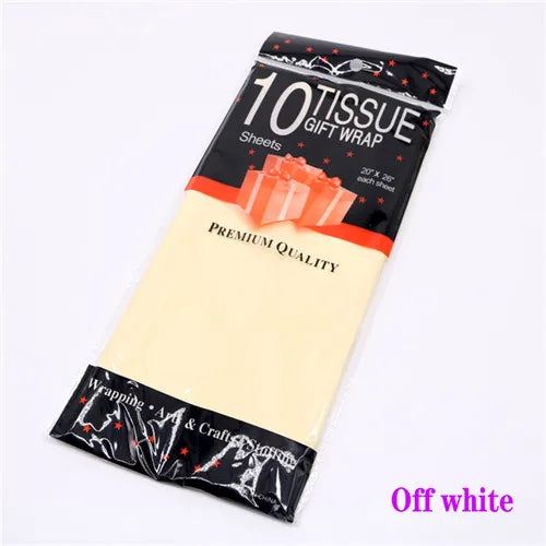 10 Sheets 50*66cm Tissue Paper DIY Handmade Craft Paper Flowers Gift Packing Wedding Festive & Party Home Decoration Supplies Good Vibrations