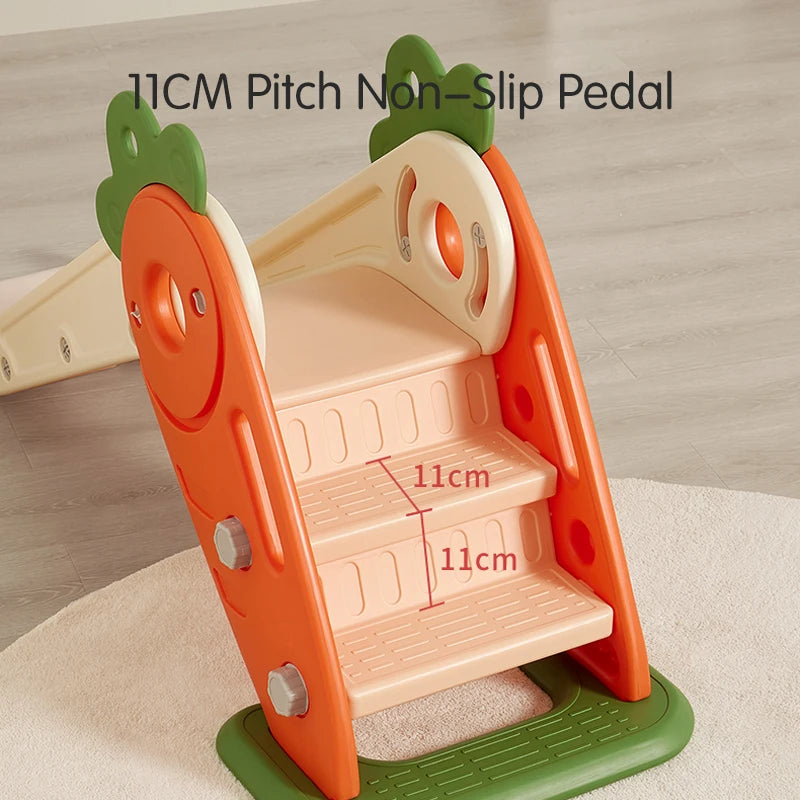 Feelbaby PE Material Indoor Playground Playhouse Foldable Mini Kids Slide Children's Toy Equipment for Garden Occasions Good Vibrations