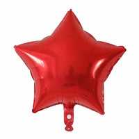 10pcs/lot 18inch Baby Shower Star Foil Balloon Wedding Anniversary Children's Birthday Party Decor Kids Balloons Helium Globos Good Vibrations
