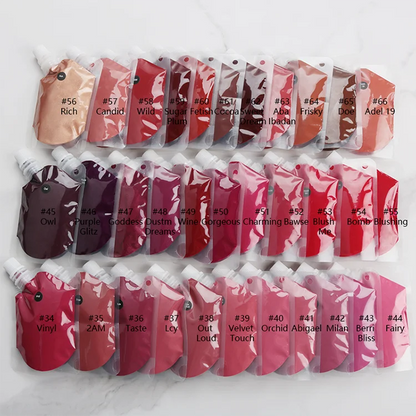 Diy Own Color Freely Private Label Lip Gloss Base Bulk Vegan Wholesale Cosmetics Vendor Lipgloss Base Vegan Lip Gloss Base Good Vibrations