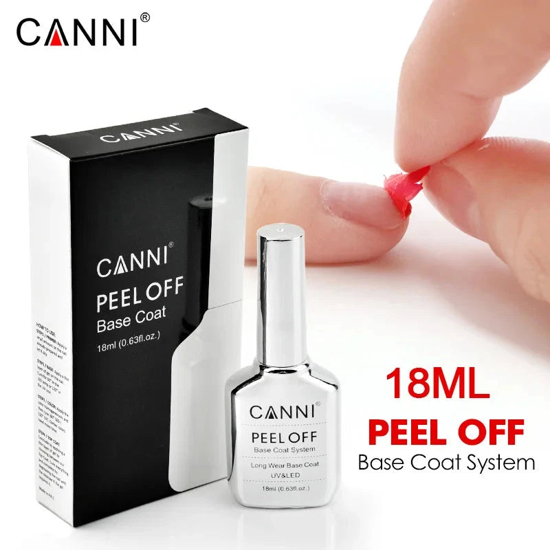 CANNI 18ml Bright Shiny Long Wear Diamond Topcoat Gel Polish Led Uv Gel Wholesale Nail Supply No Clean Topcoat Nail Gel Polish Good Vibrations