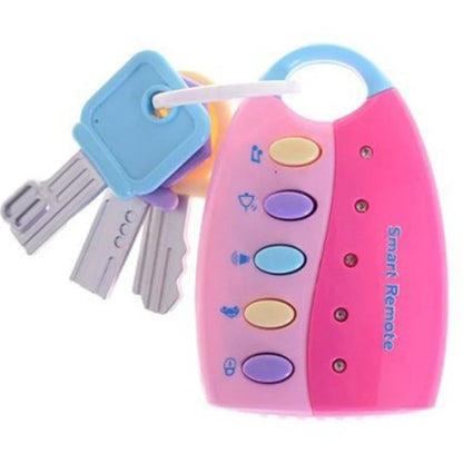 Baby Toy Musical Car Key Vocal Smart Remote Car Voices Pretend Play Educational Toys For Children Baby Music Toys Good Vibrations