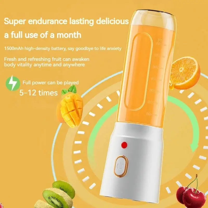 Rechargeable Blender Usb Juicer Orang Machine Slow Juicer Portable Electric Juicer Cup Good Vibrations