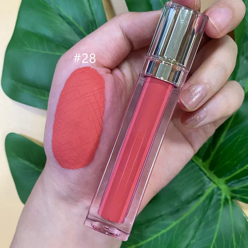 Hot Selling Liquid Matte Lipstick Private Label Waterproof Makeup Lip Gloss  Lipgloss for Women Good Vibrations