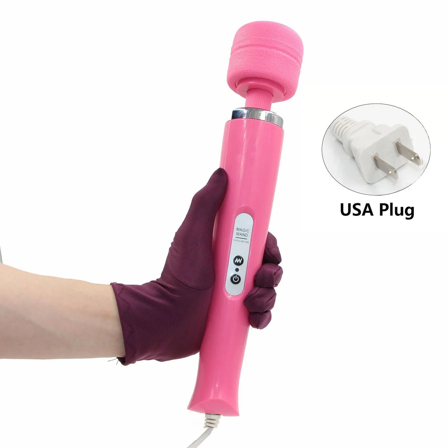 Powerful 10 Speeds Big Vibrator Magic Wand Body Massager Clitoris Stimulator Sex Toy for Women Adults 18 Female Masturbator Shop GOOD Vibrations