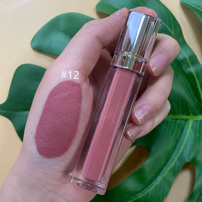 Hot Selling Liquid Matte Lipstick Private Label Waterproof Makeup Lip Gloss  Lipgloss for Women Good Vibrations