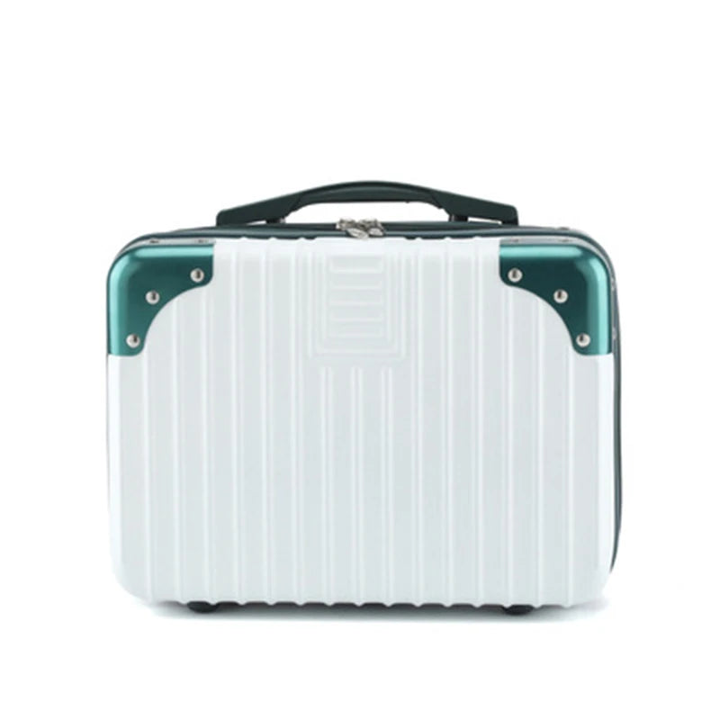 ABS Fashionable Cosmetic Case Travel Zipper for Toiletry Organizer Make up Storage Organizer Good Vibrations