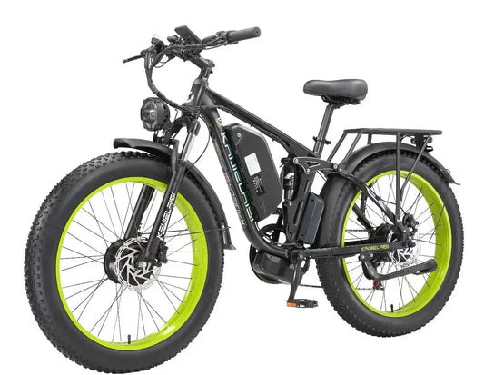 New Arrival V3PRO Electric Bike 52V Dual Motors 26Ah Integrated Lithium Battery Aluminum Alloy Hybrid Bike with 60km Range Good Vibrations