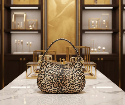 Super Product Fashion Ladies Shoulder Bag Quality Snack Leopard Printing Handbag Women Luxury Designer Bag Factory Outlet 32 cm Good Vibrations