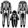 Family Matching Halloween Costume Outfits for Women Full Sleeve Halloween Cloths Apparel Onesies Pajamas Good Vibrations