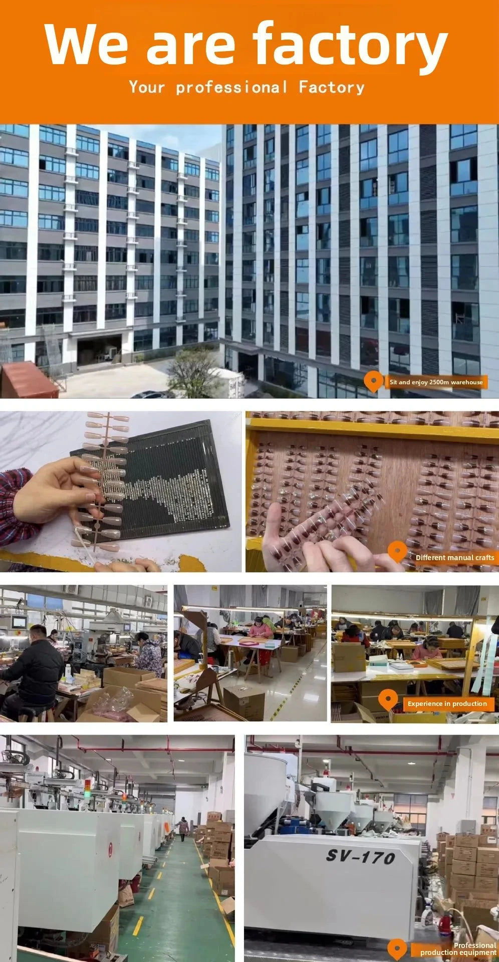 Cross-Border New Black White French Manicure Spider Web Diamond-Encrusted Halloween Wearable Artificial Fingernails Finished Good Vibrations