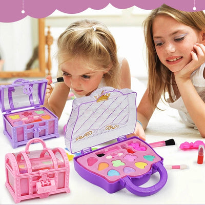 Girl Play House Jewelry Box Dressing Up Toys Eye Shadow Accessories Make-up Toys Girl Play House Jewelry Box hot