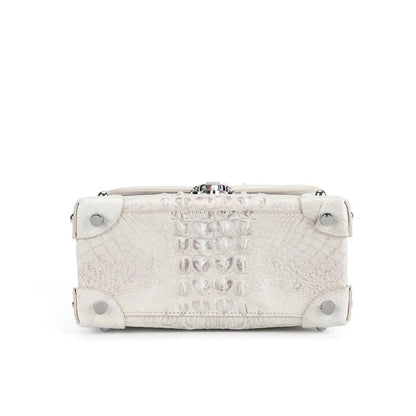2024 New Design Crocodile Skin Women's Shoulder Bag Genuine Leather Lady Handbag Fashion High Grade Women's Messenger Bag Good Vibrations