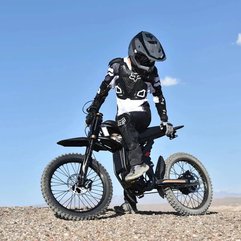 Ridingtimes GT73 Electric Dirt Bike 60V 3000W Middrive Ebike Fat Tire 36Ah Powerful Ebike Off Road Electric Bike Good Vibrations