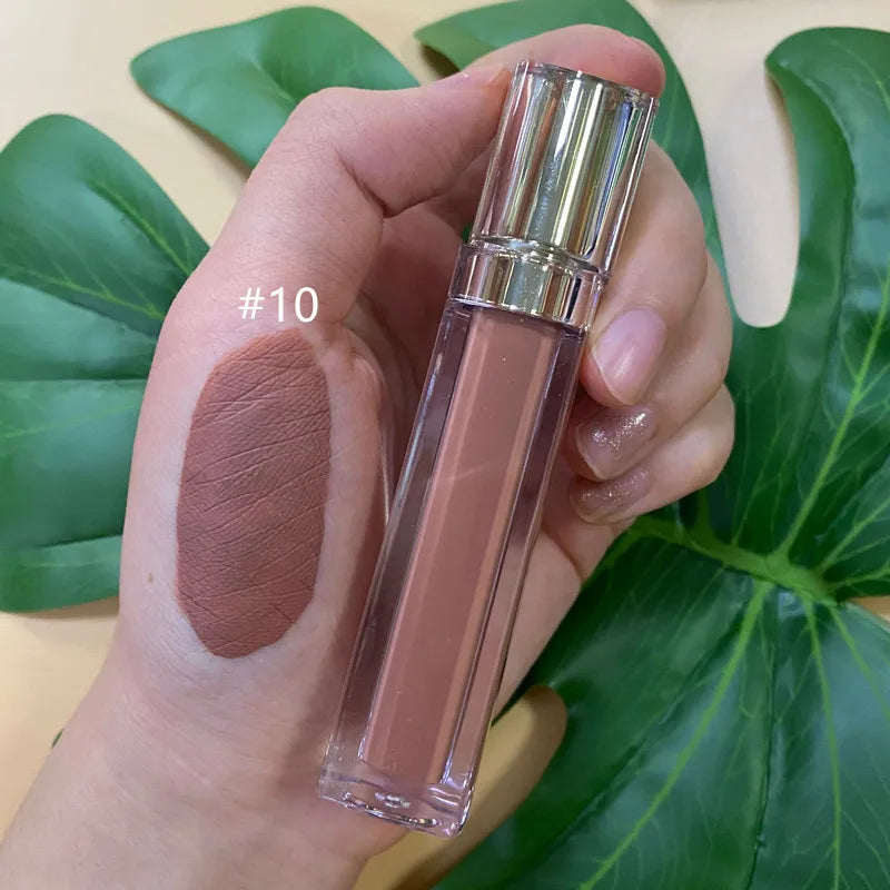 Hot Selling Liquid Matte Lipstick Private Label Waterproof Makeup Lip Gloss  Lipgloss for Women Good Vibrations