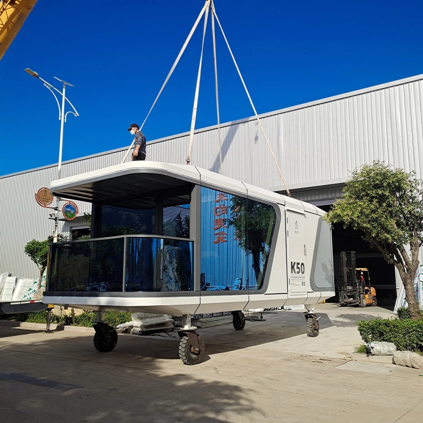 Prefab  Space Capsule House With Bed Cabin Hotel Container Home Sleep Pod Outdoor  Luxury Pod Good Vibrations