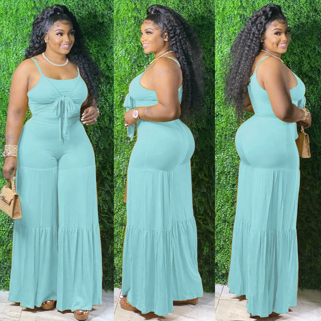2021 Women Striped Plus Size 2 Piece Sets Women Outfits Crop Top Pants Two Pieces Sets Summer Clothes for Female Good Vibrations