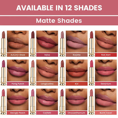Custom Vegan Cruelty Free High Quality Pigment Velvet Matte Lip Stick Luxury Vegan Makeup Lipstick Private Label Good Vibrations
