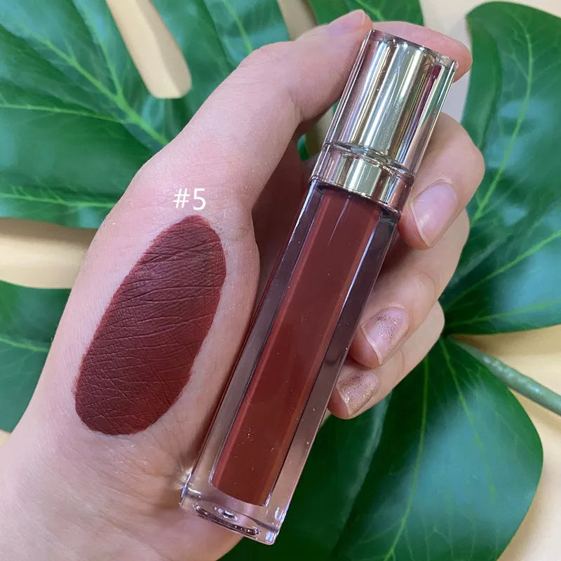 Hot Selling Liquid Matte Lipstick Private Label Waterproof Makeup Lip Gloss  Lipgloss for Women Good Vibrations