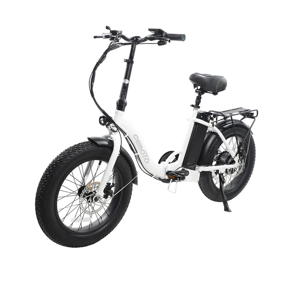 20-Inch Fat Tire Folding Electric Bike with 48V 500W 750W 7 Speed Aluminum Frame 15ah Lithium Battery Adult Folding E-Bike Good Vibrations