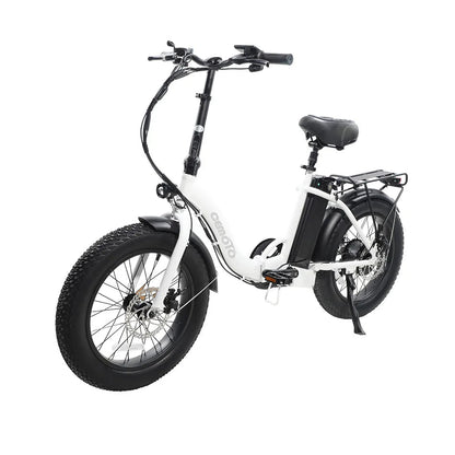20-Inch Fat Tire Folding Electric Bike with 48V 500W 750W 7 Speed Aluminum Frame 15ah Lithium Battery Adult Folding E-Bike Good Vibrations