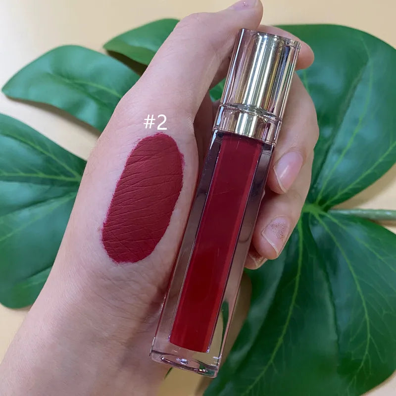 Hot Selling Liquid Matte Lipstick Private Label Waterproof Makeup Lip Gloss  Lipgloss for Women Good Vibrations