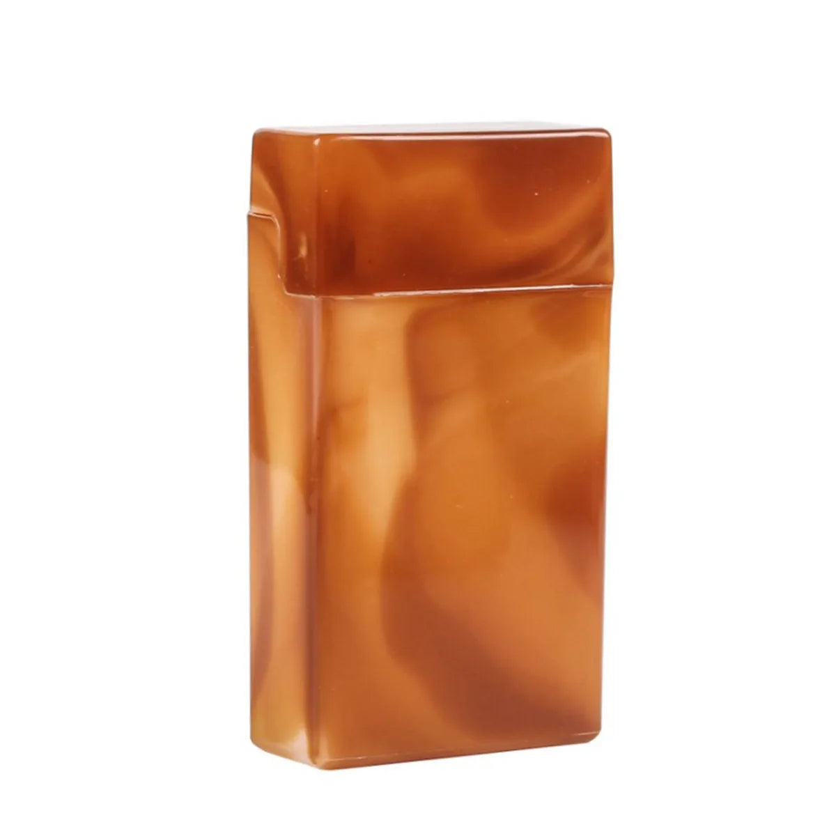 Fashion Ultra Thin Plastic Cigarette Case Storage Hand Roll Business Card Box Holder Pocket Gift Good Vibrations