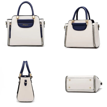 Women's bag 2025 new fashion women's bags hit color hand-held  bag Europeand the United States all-match shoulder messenger bag Good Vibrations