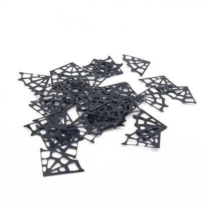 100Pcs/Lot Halloween Spider Web PVC Sequins Holiday Party Decoration Handmade DIY Sewing/Wedding/Coat Hat Accessories Good Vibrations