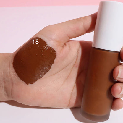 Cosmetics Vegan Make up Foundation High Quality for Black Women Dark Skin Full Coverage Liquid Foundation Private Label Good Vibrations