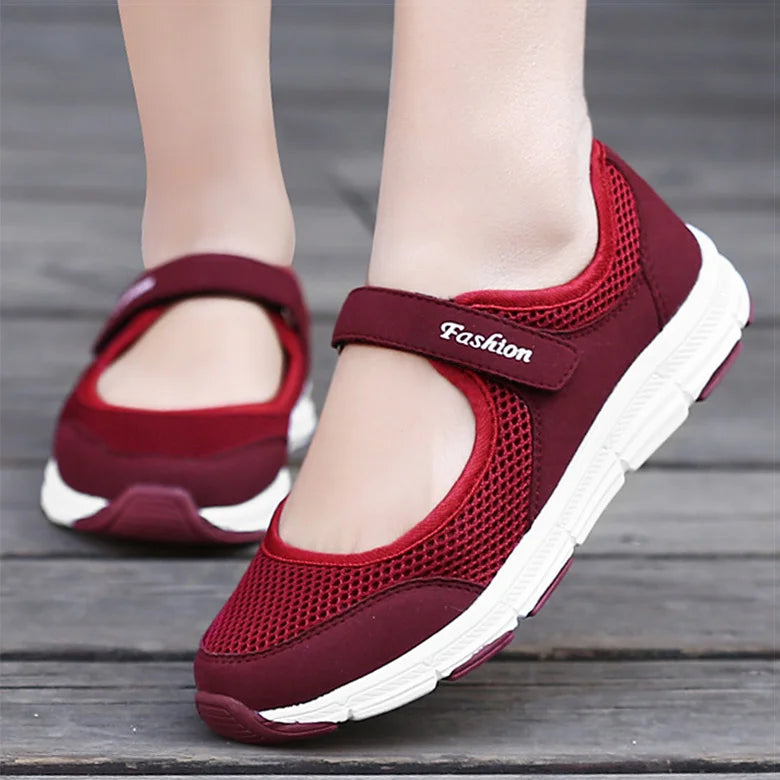 Women Shoes Breathable Vulcanized Shoes White Zapatillas Mujer Super Light Women Casual Shoes Sneakers Woman Footwear Women Flat Good Vibrations