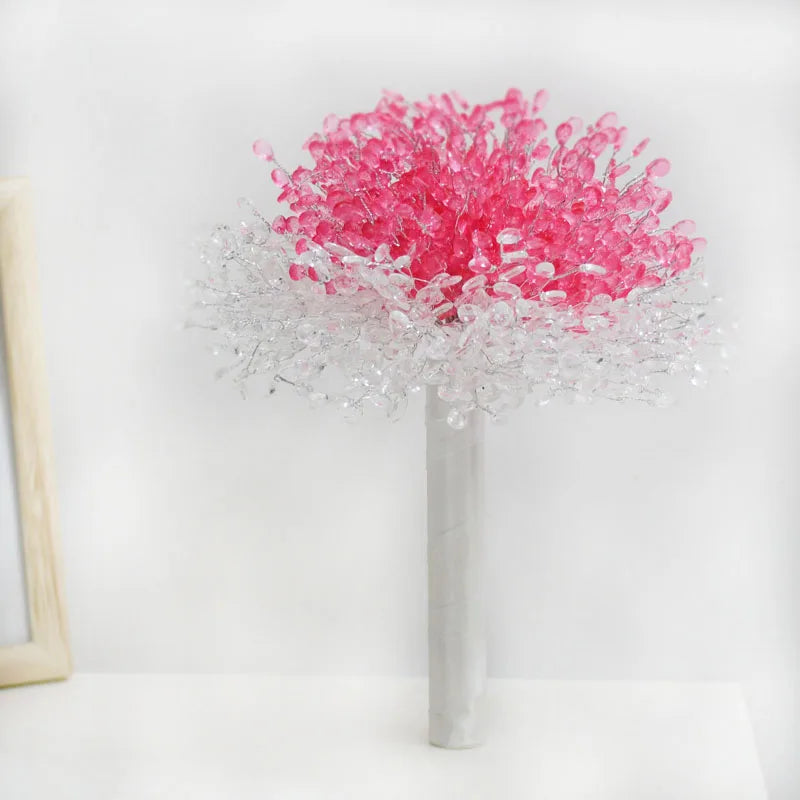 perfectlifeoh Wedding bouquet Bridal wedding bouquet holding hands Crystal boutique wedding bouquet Good Vibrations