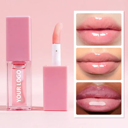 Bulk Ph Reactive Colour Change Tinted Lip Glow Oil Private Label Changing Color Lip Gloss Good Vibrations