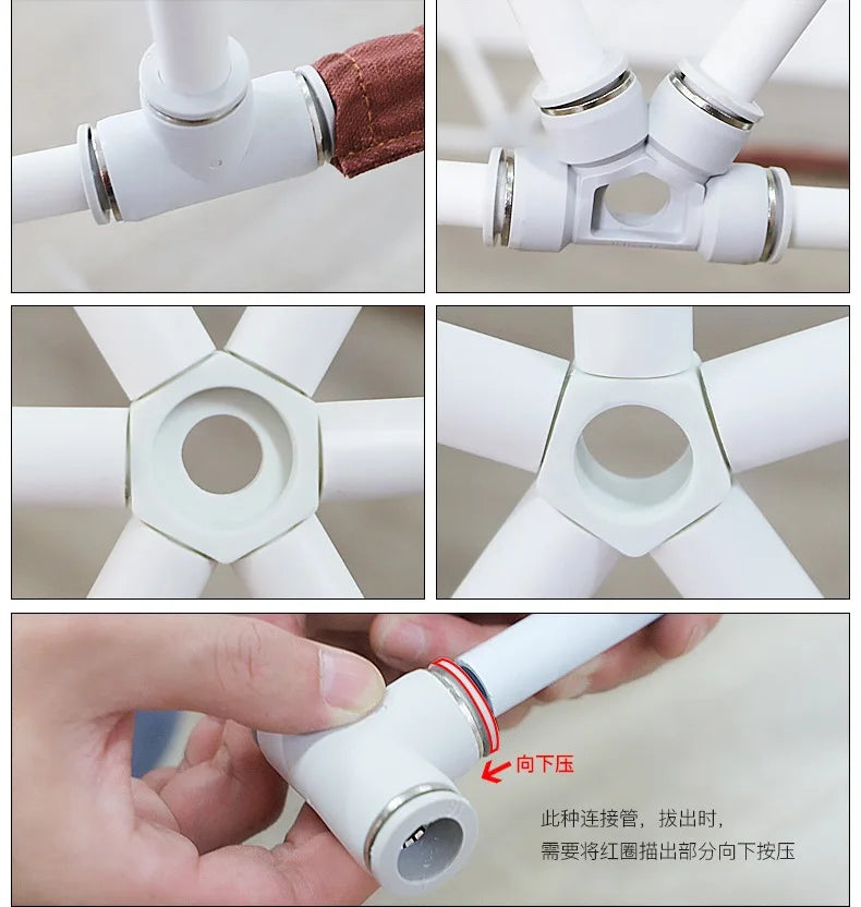 Children Indoor Kids Preschool Kindergarten Playhouse Round Yurt Circular Castle Folding Dinosaur Dome Play House Tent Good Vibrations