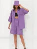 Enyami Custom Minimalist Loose Office Conjuntos Short Sleeve T Shirt Shorts Set White Casual 2 Piece Matching Co Ord Women Set Good Vibrations