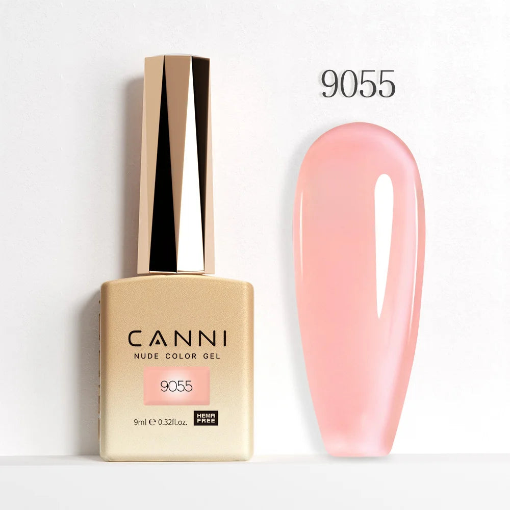 2025 Newest CANNI 9ml Nail Art Hema Free Gel Polish for Nails French Tip Manicure Gel Varnish Enamel Lacquer UV LED Nail Good Vibrations