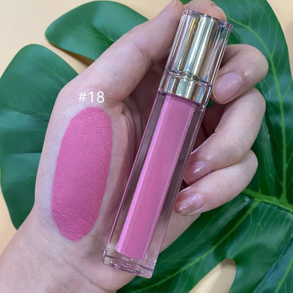 Hot Selling Liquid Matte Lipstick Private Label Waterproof Makeup Lip Gloss  Lipgloss for Women Good Vibrations