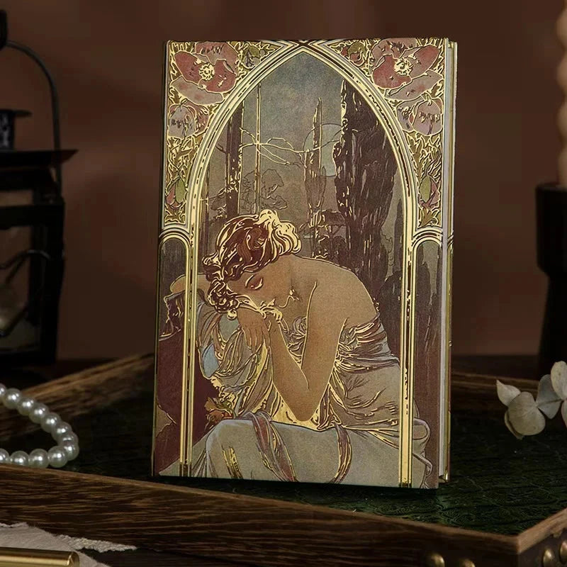 Hard Cover Notebook Cute Gift Unique Notebook Journal Plan Book Notebooks Delicately Illustrated Ledger Book Good Vibrations