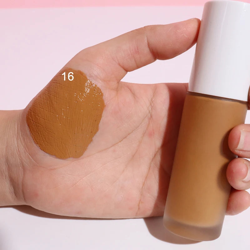 Cosmetics Vegan Make up Foundation High Quality for Black Women Dark Skin Full Coverage Liquid Foundation Private Label Good Vibrations