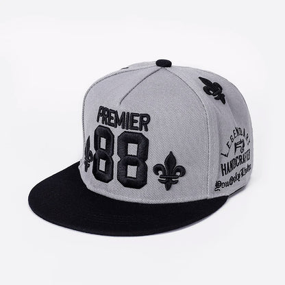 Acrylic Embroidered headwear outdoor casual sun baseball cap for man and women fashion new Hip Hop cap hat Female male Good Vibrations