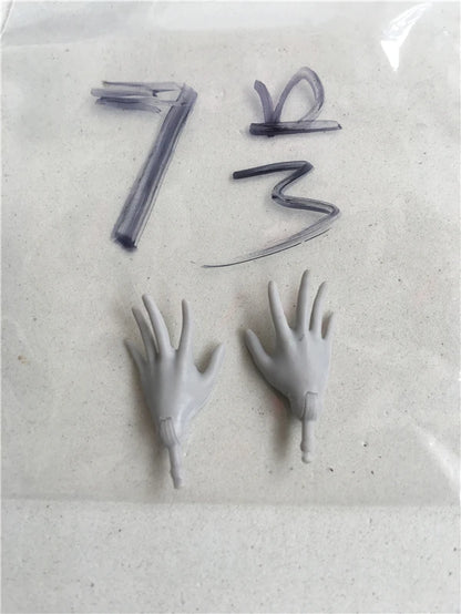 New Original Replacement Doll Hands Monstering High Doll Toy Parts Black Gray Yellow Blue Fishman Doll Hands DIY Toy Accessories Good Vibrations