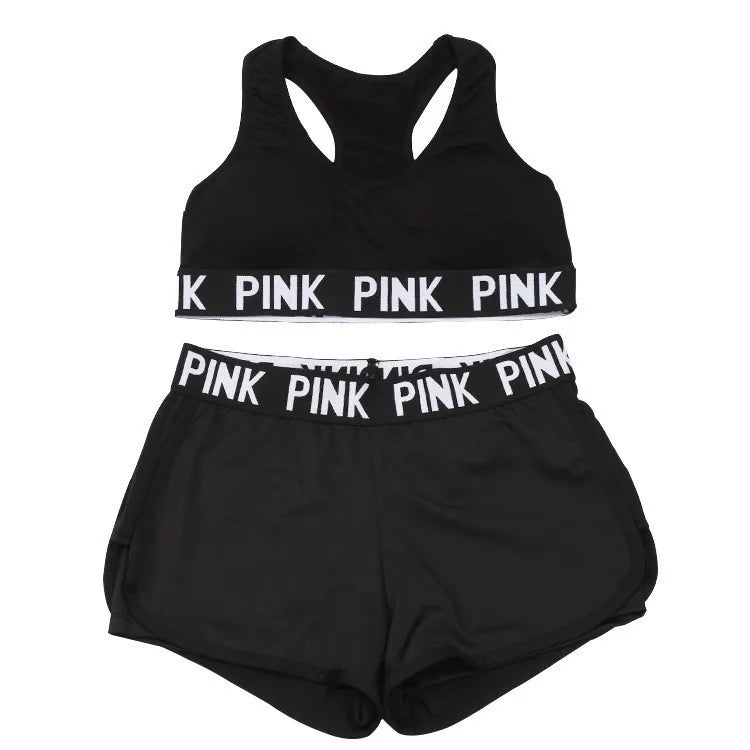2020 new Gym Set Women Yoga Set  Women Workout Clothes Gym Wear Jogging Sport Set Women Fitness Clothing Conjunto Sport Mujer Good Vibrations