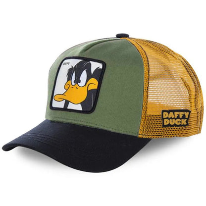Hot Sale Unisex Anime Cartoon Cap High Quality Patch Draw Baseball Cap Men Trucker Hat Good Vibrations