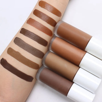 Cosmetics Vegan Make up Foundation High Quality for Black Women Dark Skin Full Coverage Liquid Foundation Private Label Good Vibrations