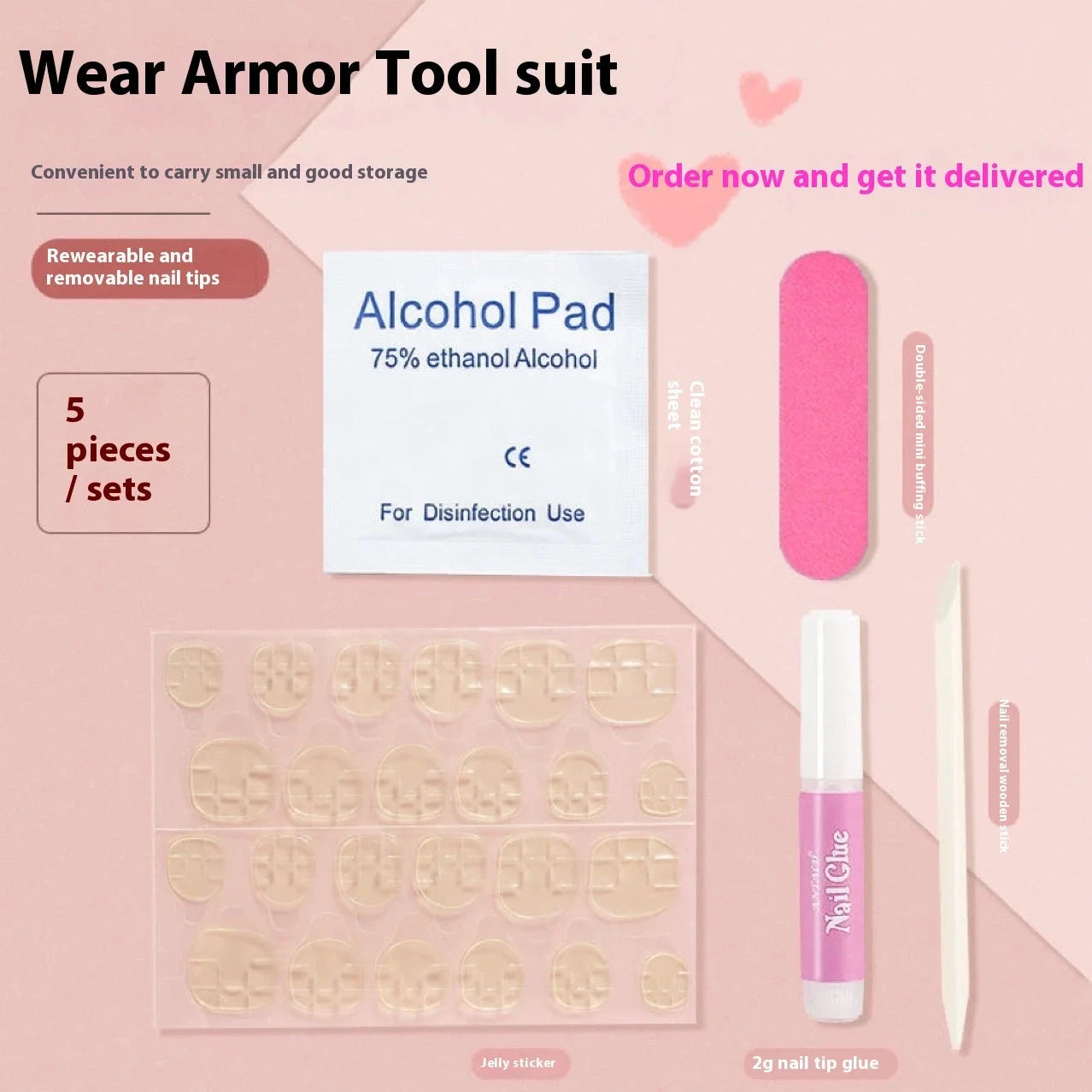 Cross-Border New Black White French Manicure Spider Web Diamond-Encrusted Halloween Wearable Artificial Fingernails Finished Good Vibrations